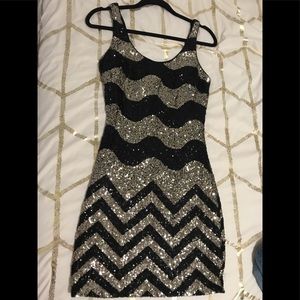 Bebe sequin dress